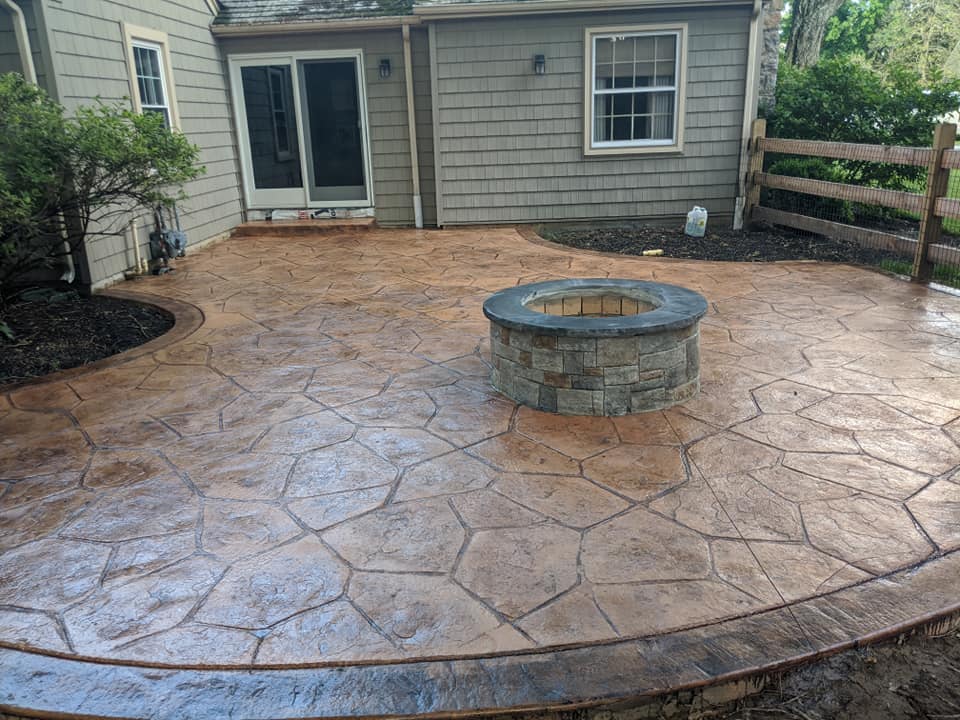Stamped Concrete Walkways: Design Ideas & Costs