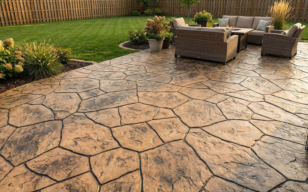 Colored Concrete Patio: Is It Right for Your Backyard?